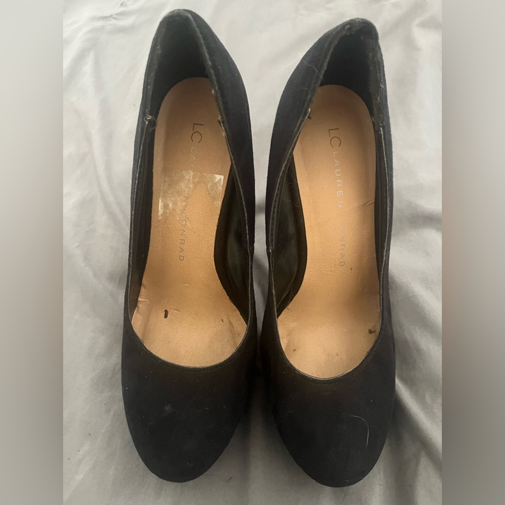 LC Lauren Conrad Black Heels